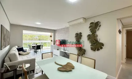 Apartamento com 3 dormitórios à venda, 121 m² por r$ 3.200.000,00 - riviera módulo 8 - bertioga/sp