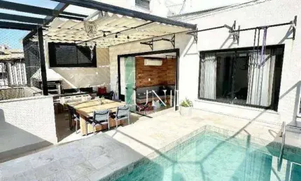 EXCELENTE COBERTURA REFORMADO 3 QUARTOS 2 SUITES 2 VAGAS NO INGÁ!!