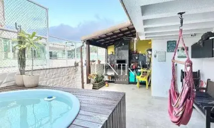 EXCELENTE COBERTURA DUPLEX 3 QUARTOS 2 SUITES 2 VAGAS PISCINA E CHURRASQUEIRA EM SANTA ROSA!!