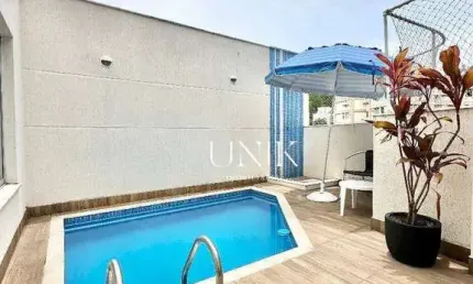 EXCELENTE COBERTURA 3 QUARTOS 2 SUÍTES 2 VAGAS PISCINA E CHURRASQUEIRA NO INGÁ!!!