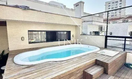 Excelente cobertura 4 quartos 2 suites 2 vagas piscina e churrasqueira!!