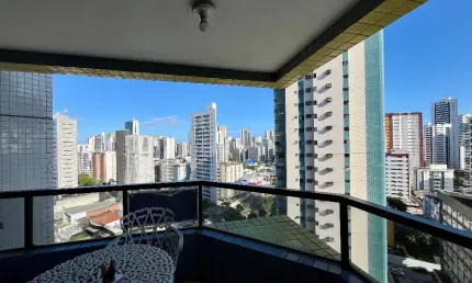 Vendo apartamento andar alto, 2 quartos e 1 vaga, Boa Viagem - Recife/PE