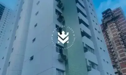 Apartamento a venda com 03 quartos (1 suíte) em boa viagem próximo ao shopping recife