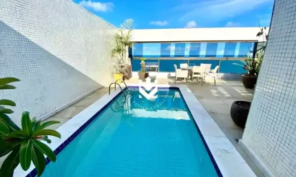 Apartamento na Avenida Boa Viagem, andar alto e piscina privativa! Sendo 4 quartos (2 suítes)!