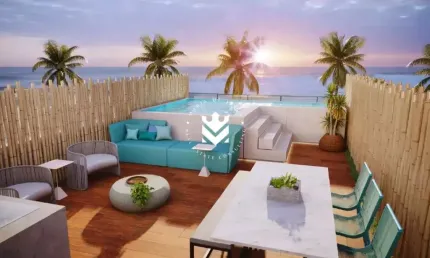Cobertura com Piscina Privativa no Paraíso de Porto à beira-mar – Última Unidade! Por apenas R$1.920.000,00!