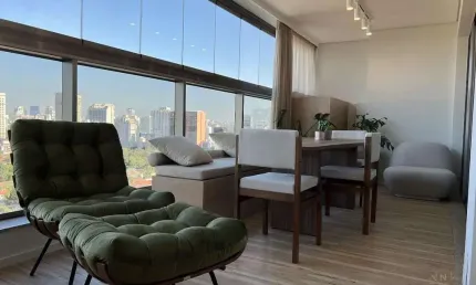 Apartamento para Locação em São Paulo, Pinheiros, 2 dormitórios, 1 banheiro, 1 vaga