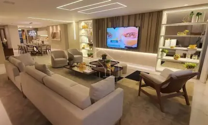 Apartamento no TAJ com 4 suítes , 176 m² - Praia de Itaparica - Vila Velha/ES