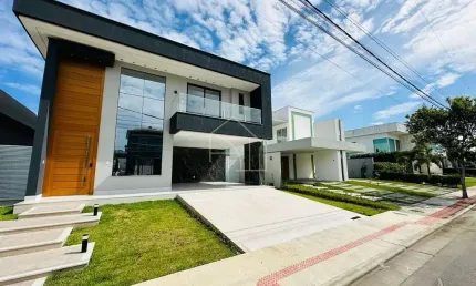 Casa em condomínio fechado com 4 quartos à venda na Avenida Talma Rodrigues Ribeiro, S/n, Boulevard Lagoa, Serra