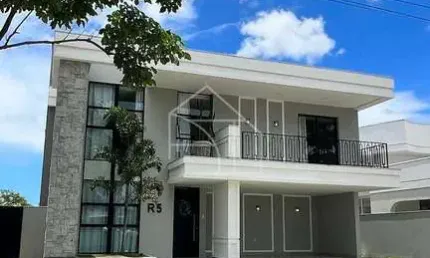 Casa de alto padrão com 4 suítes no Alphaville Jacuhy