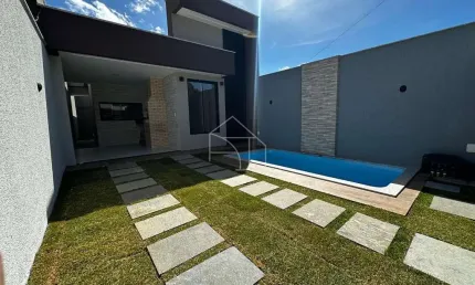 Casa individual com piscina à venda no residencial centro da serra