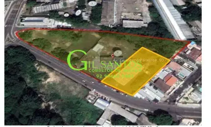 Terreno comercial à venda na Guilherme Paraense, 93, Adrianópolis, Manaus