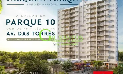Parque das torres - lançamento unipar 1, 2 e 3 quartos