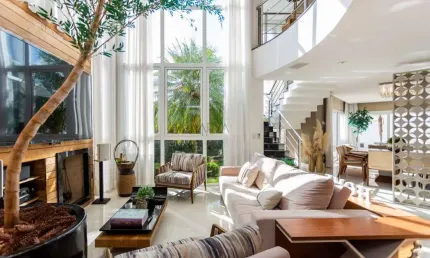 Casa em condomínio fechado com 4 quartos à venda na rua luiz tramontin, 1345, campo comprido, curitiba, 568 m2 por r$ 4.900.000