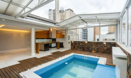 Cobertura com 3 quartos à venda na Rua Carneiro Lobo, 126, Água Verde, Curitiba, 107 m2 por R$ 2.190.000