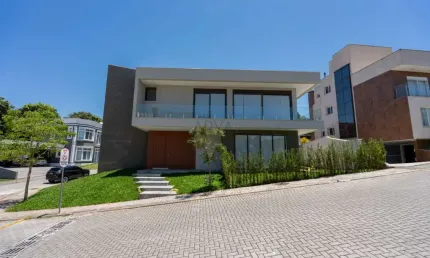 Casa em condomínio fechado com 5 quartos à venda na Estrada da Mina do Ouro, 355, Santo Inácio, Curitiba, 442 m2 por R$ 4.200.000