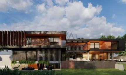 Casa em condomínio fechado com 4 quartos à venda na Rua Pedro Cruzetta, 550, Campo Comprido, Curitiba, 875 m2 por R$ 10.500.000