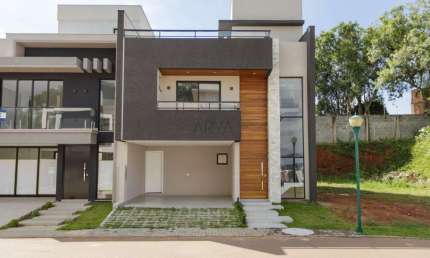 Casa em condomínio fechado com 3 quartos à venda na Rua Domingos Antônio Moro, 566, São Lourenço, Curitiba, 166 m2 por R$ 1.330.000