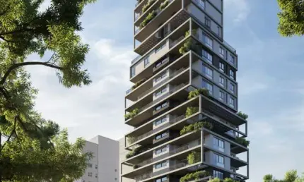Apartamento com 3 quartos à venda na Rua Belém, 198, Cabral, Curitiba, 128 m2 por R$ 1.946.700