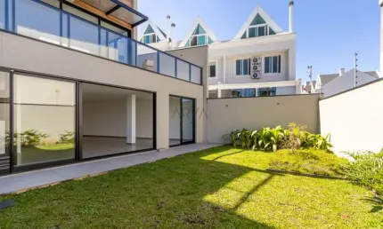 Casa em condomínio fechado com 3 quartos à venda na rua tobias de macedo júnior, 1745, santo inácio, curitiba, 240 m2 por r$ 1.835.000