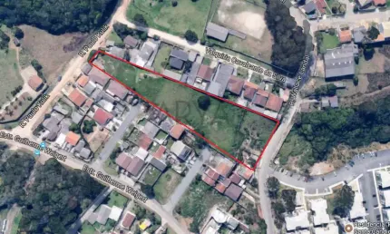 Terreno comercial à venda na Rua Walace Landal, 163, Abranches, Curitiba, 5000 m2 por R$ 3.000.000