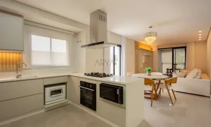 Apartamento com 3 quartos à venda na rua estados unidos, 1890, boa vista, curitiba, 147 m2 por r$ 1.732.546