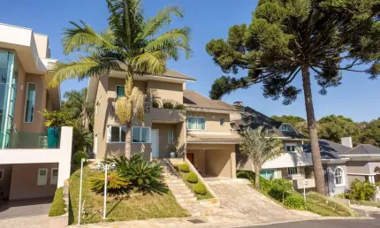 Casa em condomínio fechado com 4 quartos à venda na Avenida Fredolin Wolf, 251, Pilarzinho, Curitiba, 346 m2 por R$ 2.450.000