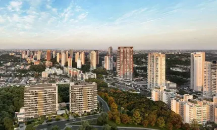 Apartamento com 3 quartos à venda na Rua Antônio Kaminski, 701, Campo Comprido, Curitiba, 193 m2 por R$ 3.400.000