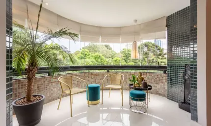 Apartamento com 4 quartos à venda na Rua Francisco Juglair, 410, Mossunguê, Curitiba, 196 m2 por R$ 1.750.000