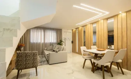 Casa em condomínio fechado com 3 quartos à venda na rua tommaso campanella, 365, santa cândida, curitiba, 84 m2 por r$ 600.000