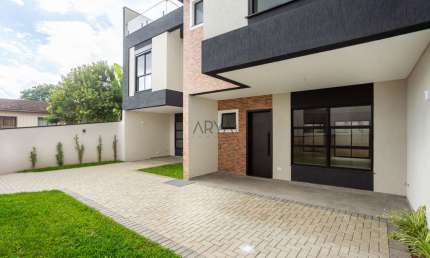 Casa em condomínio fechado com 3 quartos à venda na Rua João Batista Casagrande, 140, Santa Felicidade, Curitiba, 170 m2 por R$ 1.080.000