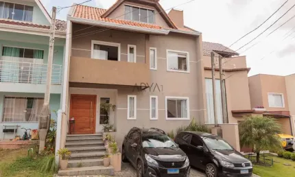Casa em condomínio fechado com 4 quartos à venda na Rua Mozart Rosseto, 358, Cachoeira, Curitiba, 222 m2 por R$ 998.900