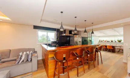 Cobertura com 3 quartos à venda na avenida iguaçu, 2206, água verde, curitiba, 187 m2 por r$ 2.050.000