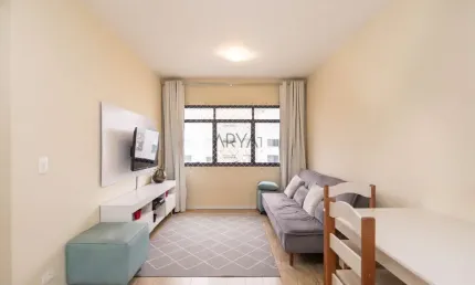 Apartamento com 1 quarto à venda na Rua Desembargador Motta, 2365, Batel, Curitiba, 38 m2 por R$ 390.000