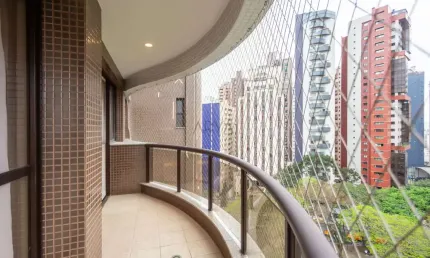 Apartamento com 3 quartos à venda na avenida república argentina, 28, água verde, curitiba, 203 m2 por r$ 2.100.000