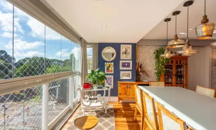 Apartamento com 3 quartos à venda na rua coronel amazonas marcondes, 448, bacacheri, curitiba, 120 m2 por r$ 1.400.000