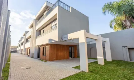 Casa em condomínio fechado com 3 quartos à venda na Rua Paulo Ildefonso Assumpção, 182, Bacacheri, Curitiba, 152 m2 por R$ 1.350.000