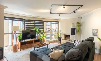 Apartamento com 3 quartos à venda na rua professor pedro viriato parigot de souza, 2511, ecoville, curitiba, 120 m2 por r$ 1.200.000