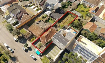 Terreno à venda na Rua Bruno Filgueira, 2296, Bigorrilho, Curitiba, 508 m2 por R$ 1.600.000