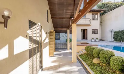 Casa em condomínio fechado com 4 quartos à venda na rua valdemar de andrade, 119, santa felicidade, curitiba, 480 m2 por r$ 3.499.000