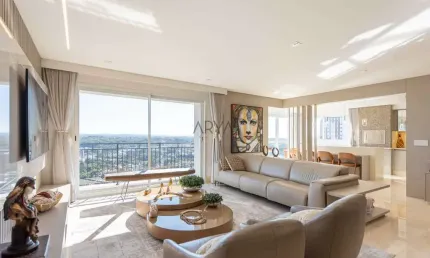 Apartamento com 3 quartos à venda na rua professor pedro viriato parigot de souza, 3065, ecoville, curitiba, 244 m2 por r$ 4.900.000