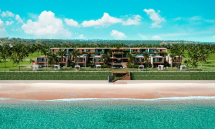Casa Beira-mar na Praia de Guadalupe 4 quartos ideal para segunda moradia