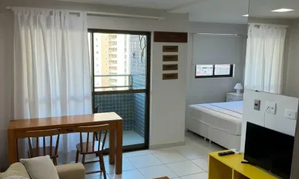 Apartamento 1 Quarto Mobiliado Para Venda em Boa Viagem
