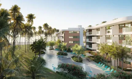 Apartamento com 1 quarto à venda na Avenida José Bezerra, 100, Praia Dos Carneiros, Tamandaré