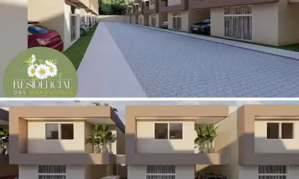 Excelente Casa Nova 3/4 Com Suíte E 2 Vagas De Garagem em Abrantes