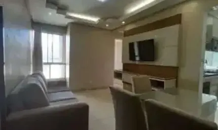 Imóvel para venda possui 43 metros quadrados com 2 quartos totalmente mobiliado