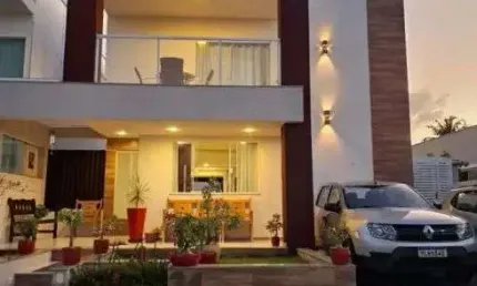Casa em condomínio para venda em camaçari, nova abrantes (abrantes), 4 dormitórios, 4 suítes, 5 banh