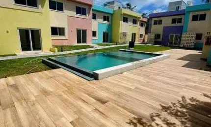 Casa de condomínio para venda com 124 metros quadrados com 2 quartos