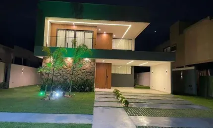 Imóvel para venda possui 273 metros quadrados com 4 quartos em Alphaville (Abrantes) - Camaçari - BA