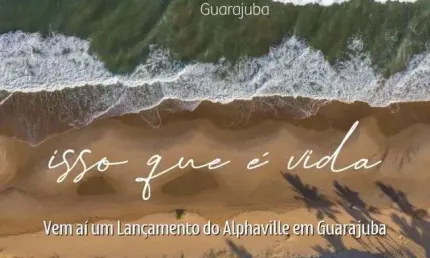 Lançamento Alphaville Gurajuba , lado oposto a fase atual beira mar, sentido Salvador