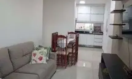 Apartamento para venda possui 60 metros quadrados com 2 quartos